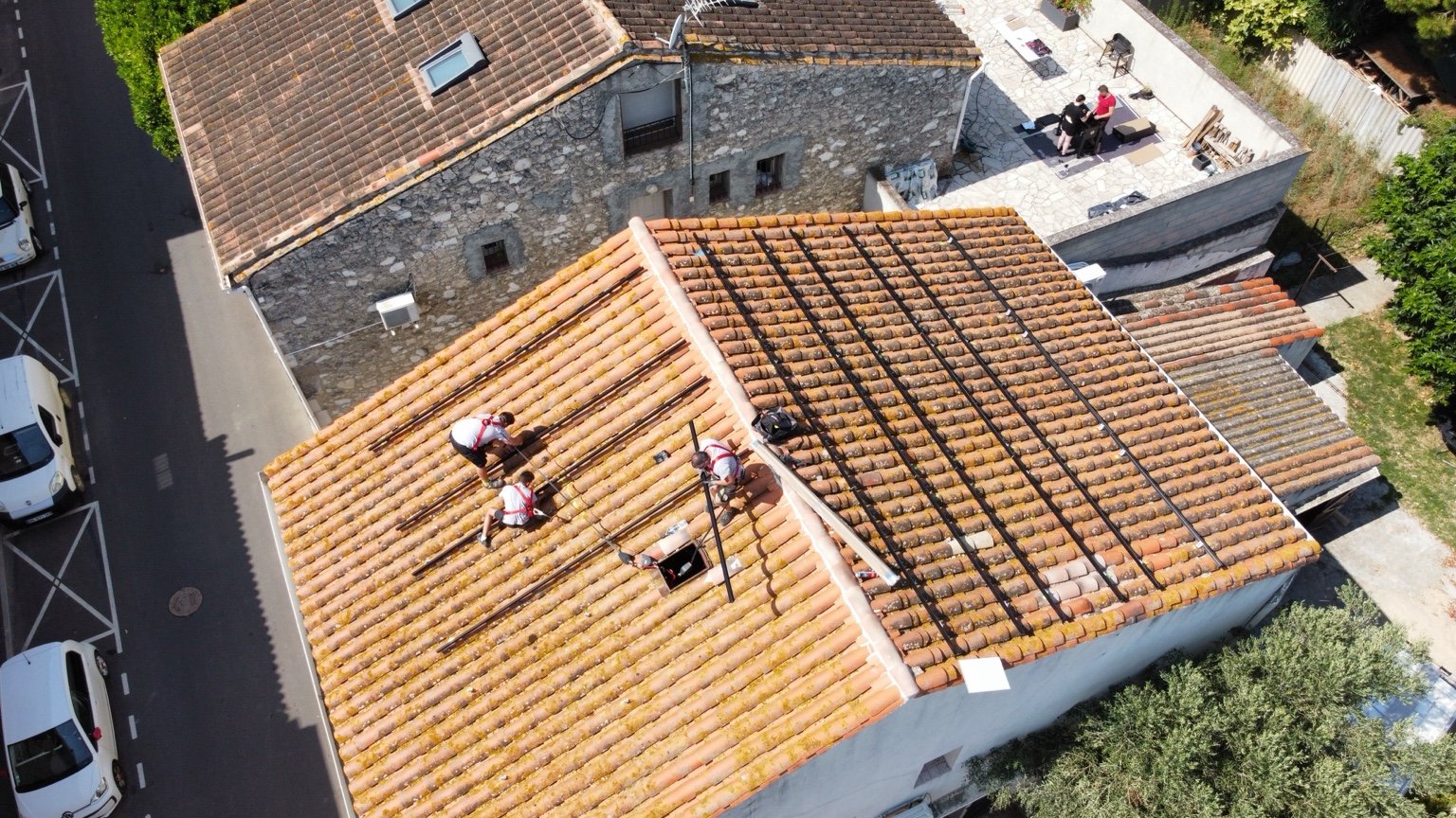 Pose de panneaux solaires JS Énergies